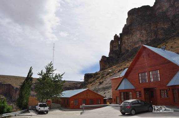 A entrada da Cueva de Las Manos, no sul da patagônia, na Argentina